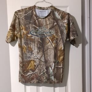 Realtree Kids Team Camo Tee - Brown and Green